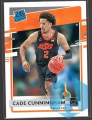 2021 Panini Chronicles  Draft Picks Rated Rookie #26 Cade Cunningham